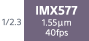 1/2.3 IMX577 1.55μm 40fps